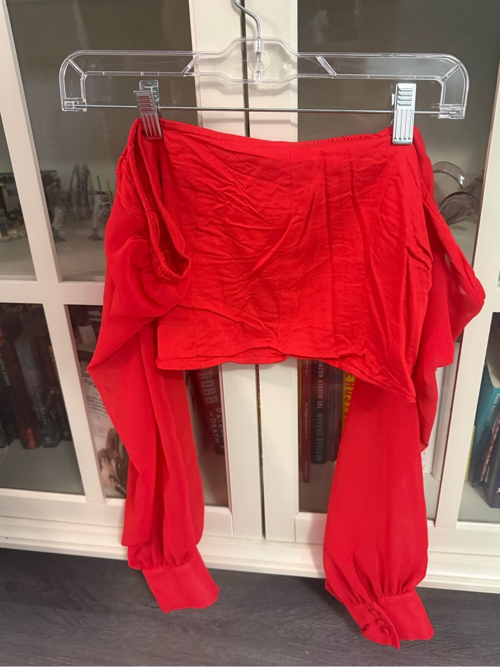 Urban Outfitters red crop top